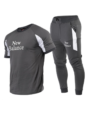 ست تیشرت و شلوار مردانه New Balance مدل 38343